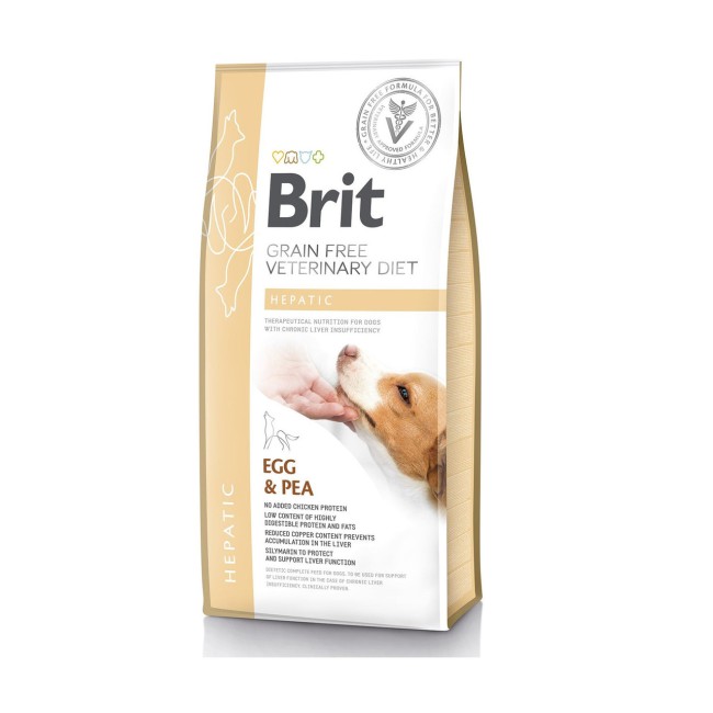 Brit Veterinary Diet Hepatic Dog 12 кг сухий корм для собак при захворюваннях печінки