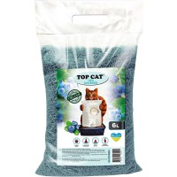 Наповнювач для котячого туалету Top Cat Tofu соєвий Чорниця 6 л