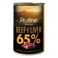 Profine Beef liver для собак з яловичиною та печінкою 400 г