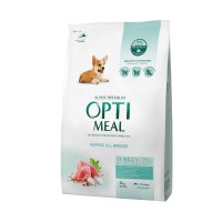 Optimeal Puppies 4 кг сухий корм для щенят з індичкою
