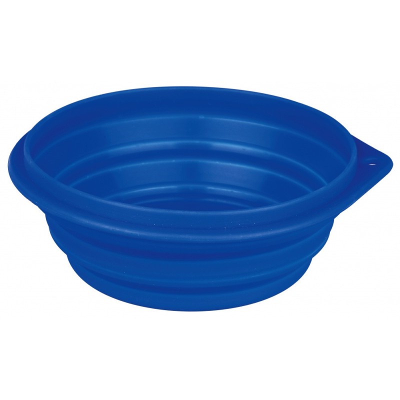 Миска Trixie Travel Bowl для собак дорожня, силікон, 0.25 л (25010)