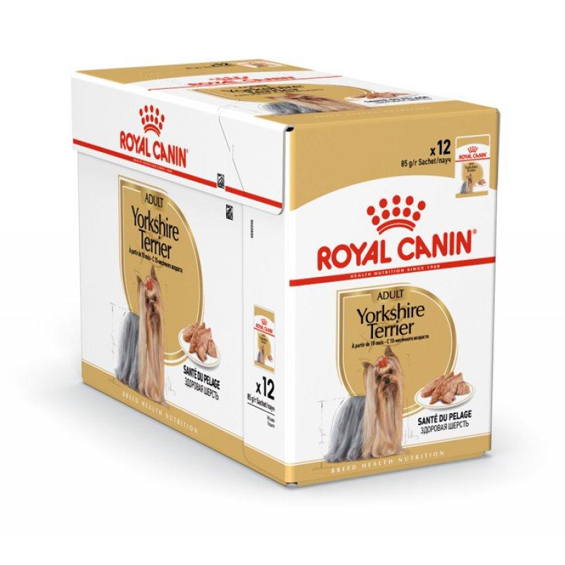 Royal Canin Yorkshire Terrier 12х85 г вологий корм для собак породи йоркширський тер'єр