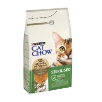 Cat Chow Sterilised Turkey 15 кг сухий корм для стерилізованих кішок з індичкою