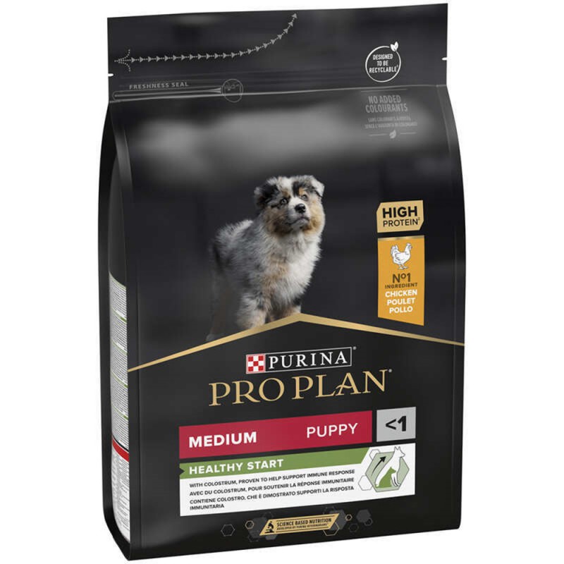 Purina Pro Plan Puppy Medium Healthy Start 3 кг сухий корм для цуценят середніх порід із куркою