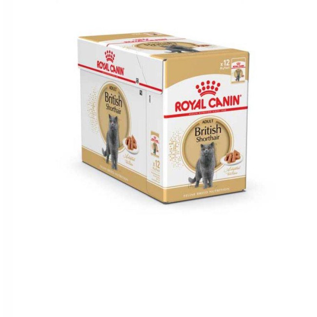 Royal Canin British Shorthair 12х85 г вологий корм для котів породи британська короткошерста