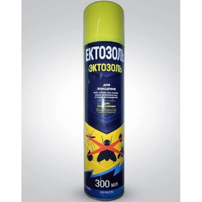Ектозоль (Дихлофос) Аерозоль від побутових комах 300мл