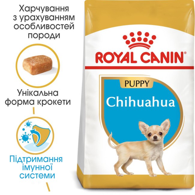 Royal Canin Chihuahua Puppy 1.5 кг сухий корм для цуценят породи чихуахуа