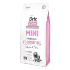 Brit Care Mini GF Yorkshire 7 кг сухий корм для собак з лососем та тунцем