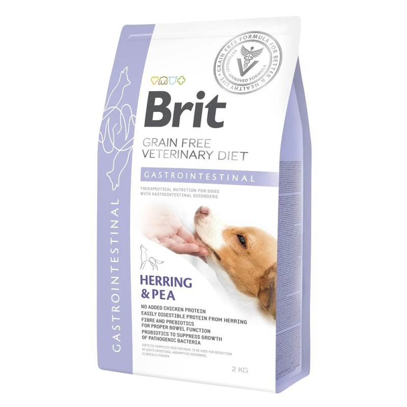 Brit Veterinary Diet Gastrointestinal Dog 2 кг сухий корм для собак при порушенні травлення