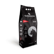 Бентонитовый наполнитель Catmania для кошек натуральный белый комкующий 10л, 8.5кг