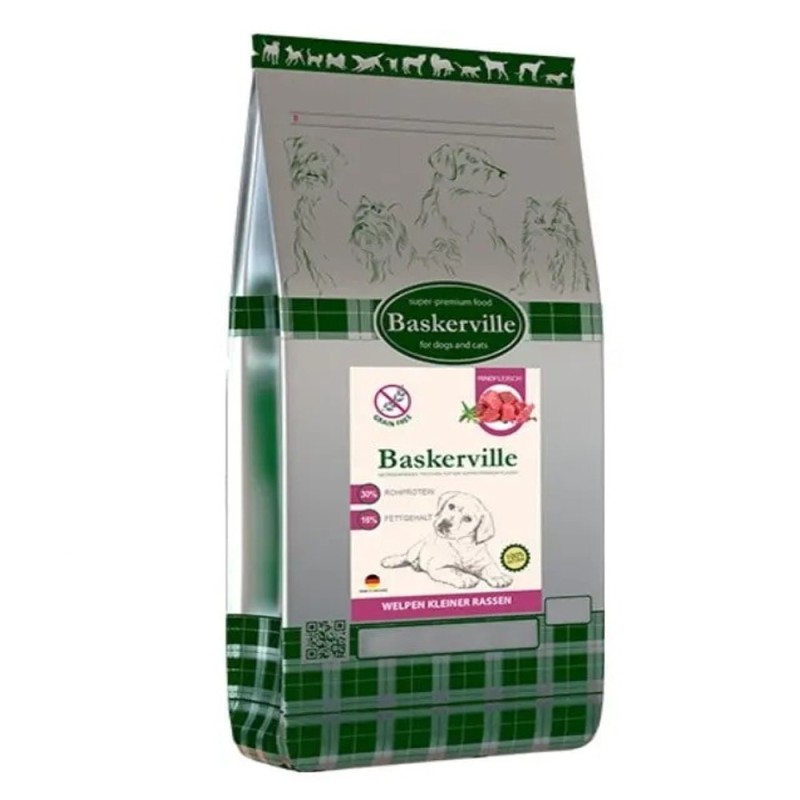 Baskerville HF Adult Rind Getreidefrei kleine Rassen 7.5 кг сухий корм для цуценят дрібних порід з м'ясом