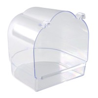 Бассейн Trixie для птиц прозрачный, 14х15х15 см