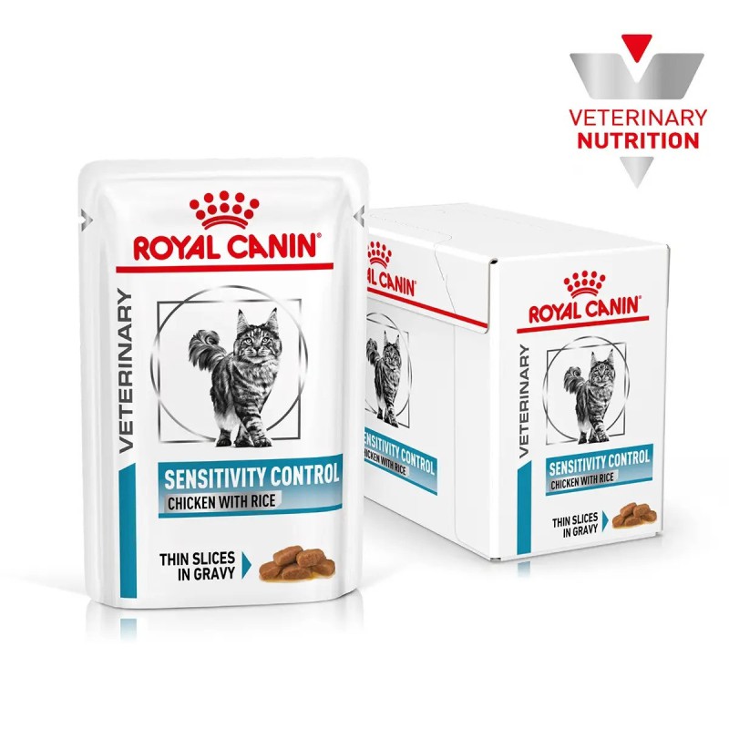 Royal Canin Sensitivity Control Chicken 12х85 г вологий корм для кішок при харчових аллергіях