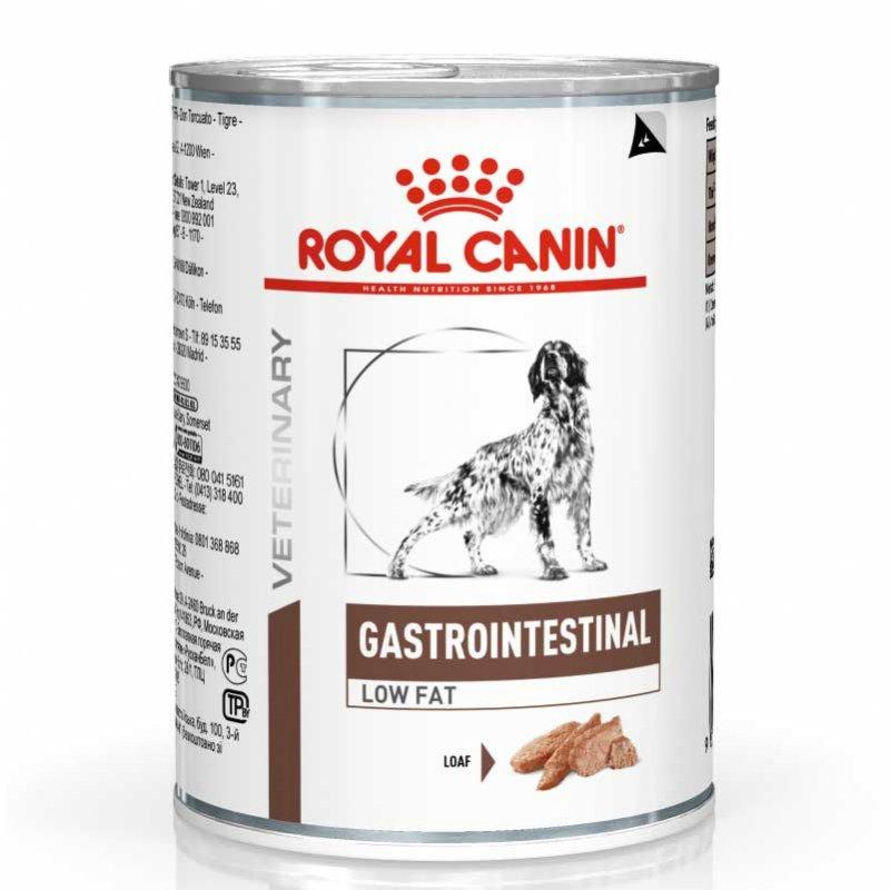 Royal Canin Gastrointestinal Low Fat Cans 410 г вологий корм для собак при порушенні травлення