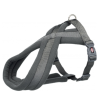 Шлея Trixie Premium Touring Harness для собак нейлоновая, 35-50 см графитовый