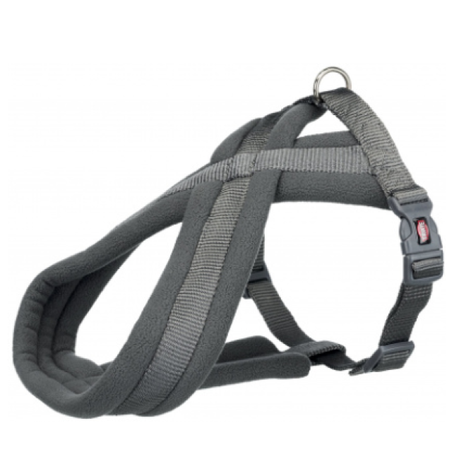 Шлей Trixie Premium Touring Harness для собак нейлонова, 35-50 см графітовий