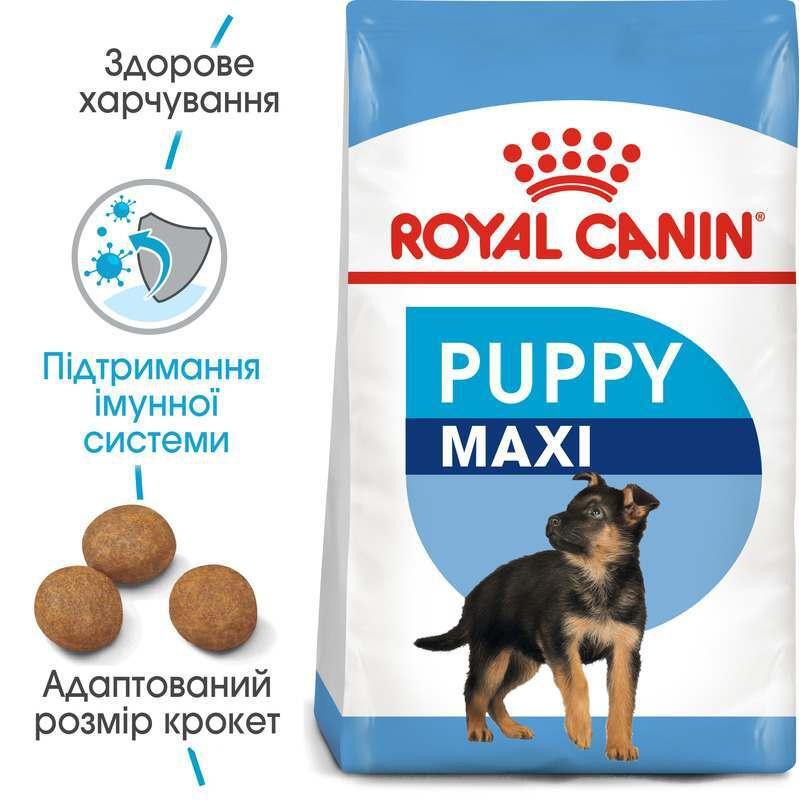 Royal Сanin Maxi Puppy 15 кг сухий корм для цуценят великих порід