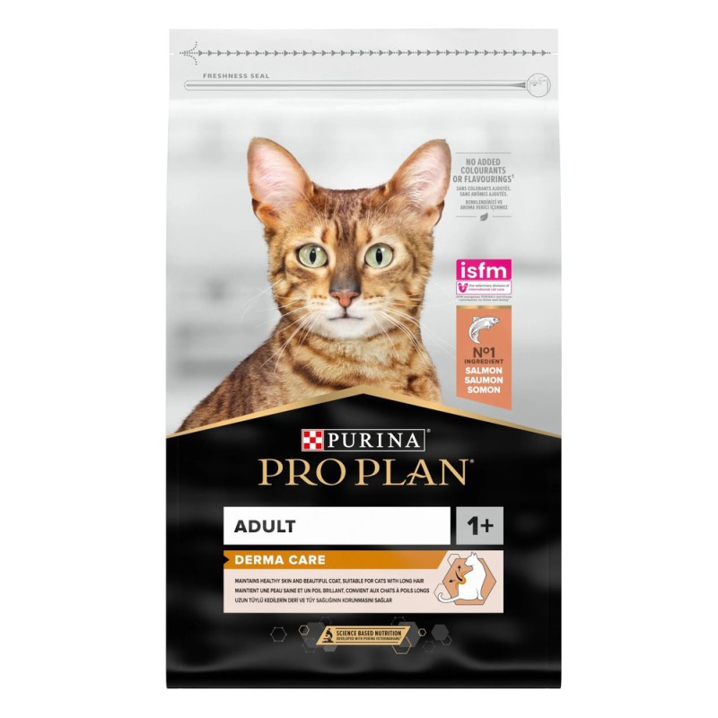Purina Pro Plan Derma Care Salmon 10 кг сухий корм для кішок з лососем