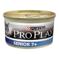 Purina Pro Plan Senior 7+ Longevis мус з тунцем для кішок похилого віку 24*85 г