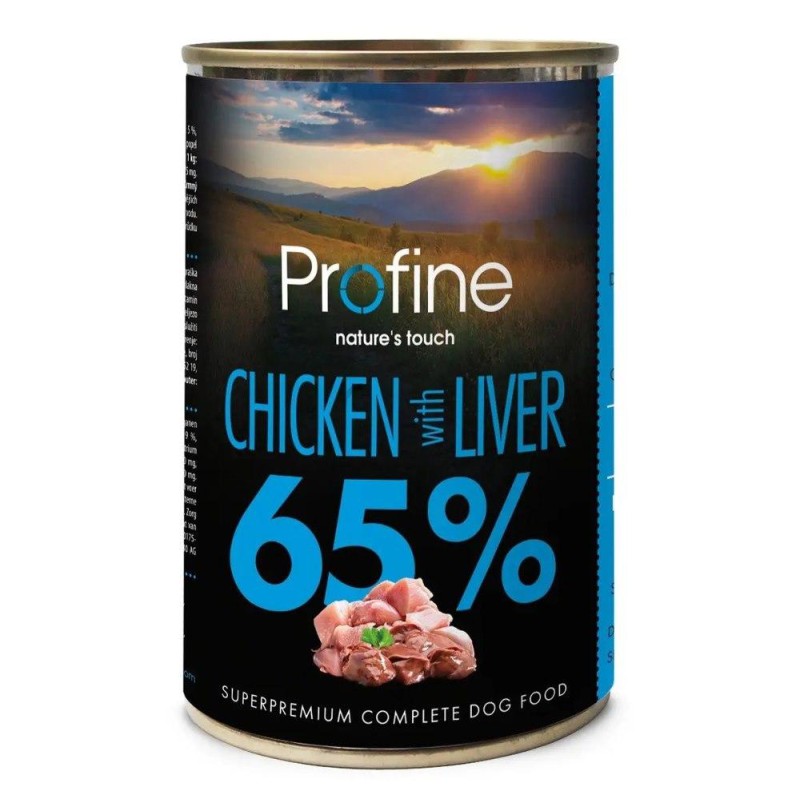 Profine Chicken liver для собак, курка та печінка 400 г
