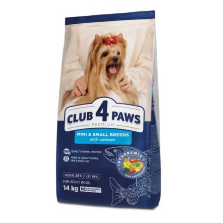 Клуб 4 Лапи Premium Small Breeds Salmon 14 кг  для собак дрібних порід з лососем