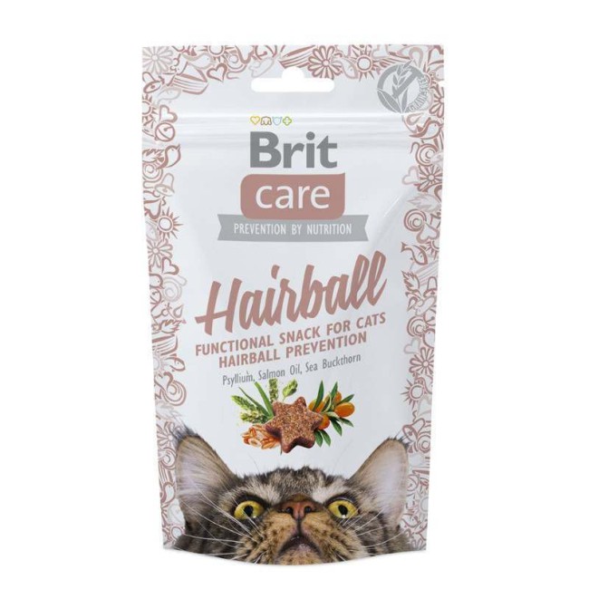 Лакомство Brit Care Functional Snack Dental для котов для здоровья зубов и десен с индейкой 50 г