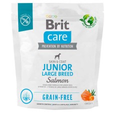 Brit Care GF Junior Large Breed Salmon та Potato 1 кг сухий корм для цуценят з лососем