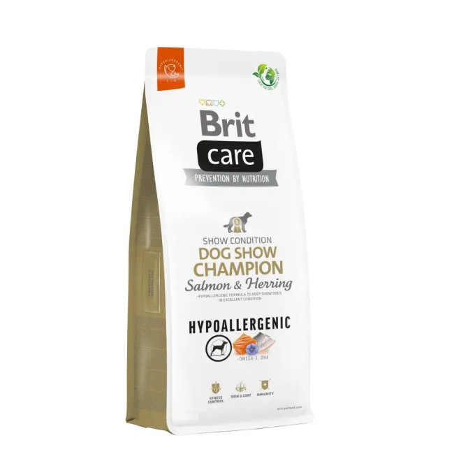 Brit Care Dog Hypoallergenic Dog Show Champion Salmon 3 кг сухой корм для выставочных собак
