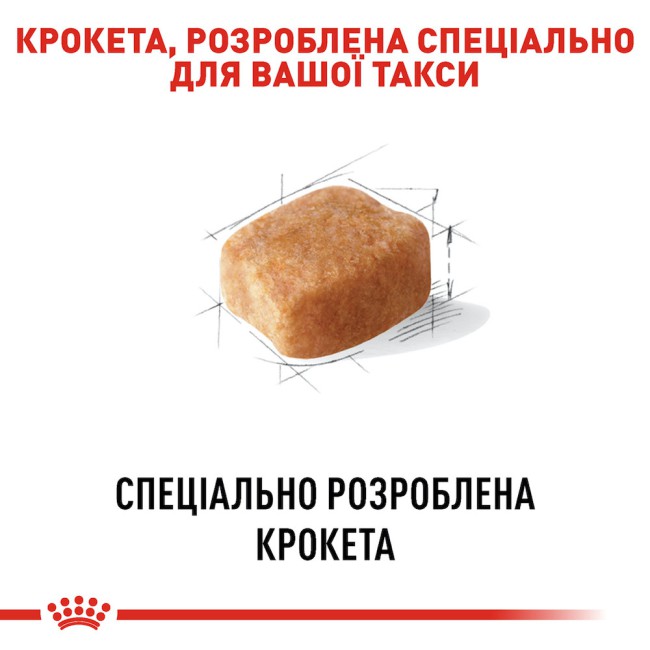 Royal Canin Dachshund Adult 1.5 кг сухий корм для собак породи такса