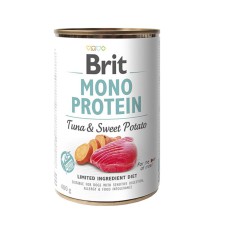 Brit Mono Protein Dog 400 г з тунцем та солодкою картоплею