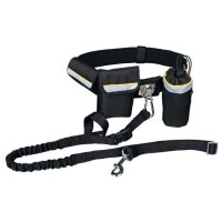 Повідець Trixie Waist Belt with Leash для собак з поясом, нейлон, 1-1,35 м (1275)