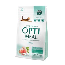 Optimeal Kittens Chicken 700 г сухий корм для кошенят з куркою