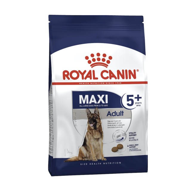 Royal Canin Maxi Adult 5+ - 15 кг сухой корм для собак крупных пород старше 5 лет 15 кг