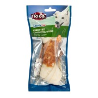 Лакомство для собак Trixie Кость для чистки зубов Denta Fun с курицей, 18 см, 1 шт., 120 г (31324_1шт)