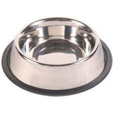 Миска Trixie Stainless Steel Bowl для собак, нержавеющая сталь, 0.9 л