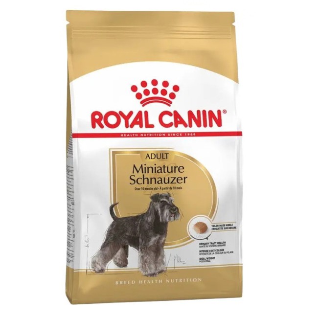 Royal Canin Miniature Schnauzer Adult 7.5 кг сухой корм для собак породы миниатюрный шнауцер