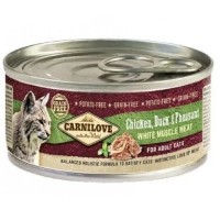 Вологий корм для кішок Carnilove Turkey Reindeer Cat Adult курка, качка та фазан 100 г (100560)