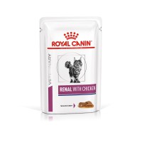 Royal Canin Renal 12х85 г Chicken влажный корм для кошек с курицей при почечной недостаточности