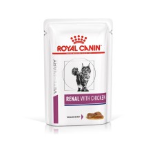 Royal Canin Renal 12х85 г Chicken вологий корм для кішок з куркою при нирковій недостатності
