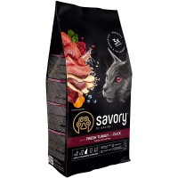Savory Adult Cat Steril Fresh Turkey with Duck 2 кг сухий корм для стерилізованих кішок з качкою